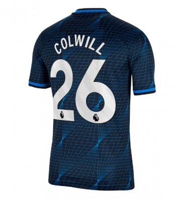 Chelsea Levi Colwill #26 Replika Udebanetrøje 2023-24 Kortærmet